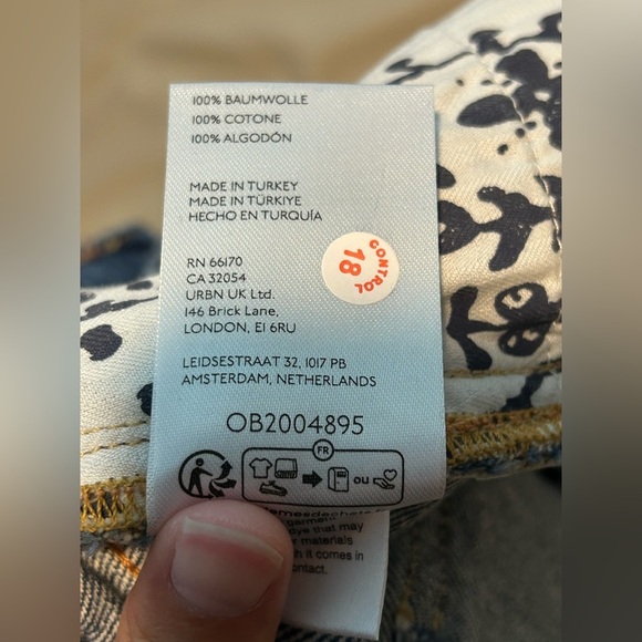 NWT We The Free Westwood Mid Rise High Low Shorts - Size 25 - Picture 8 of 14